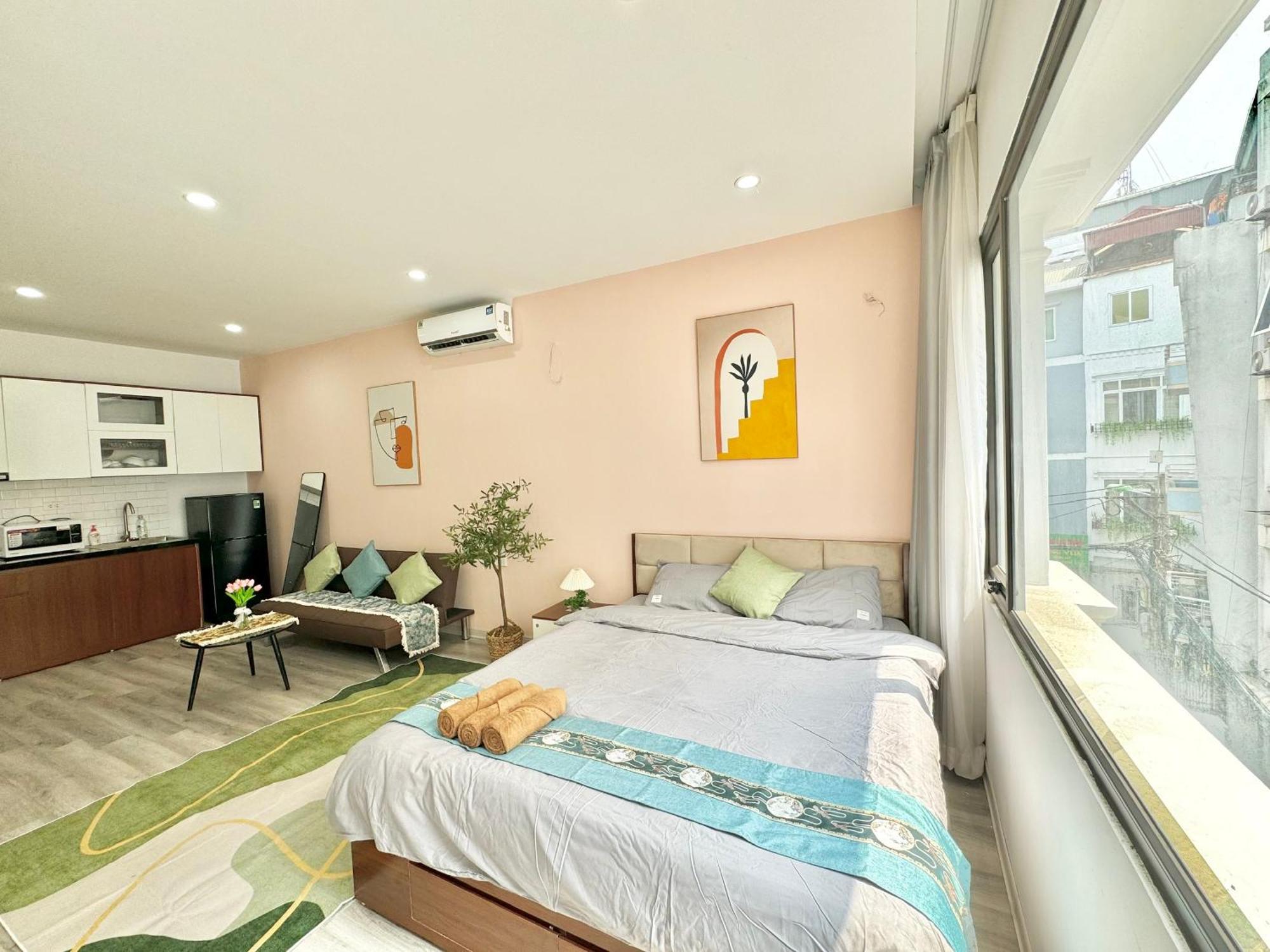 Modern & Comfy Apartment Ханой Экстерьер фото