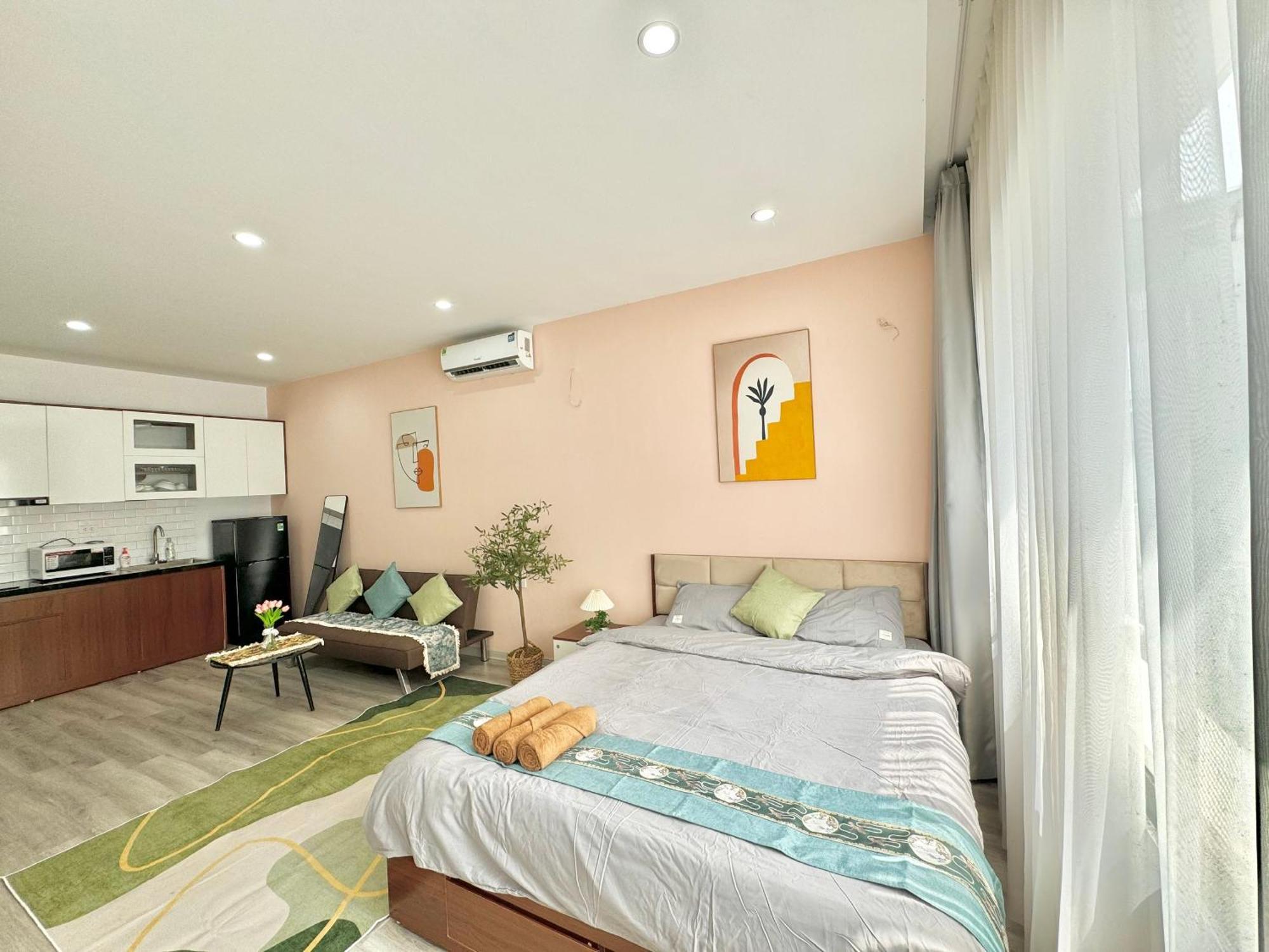 Modern & Comfy Apartment Ханой Экстерьер фото